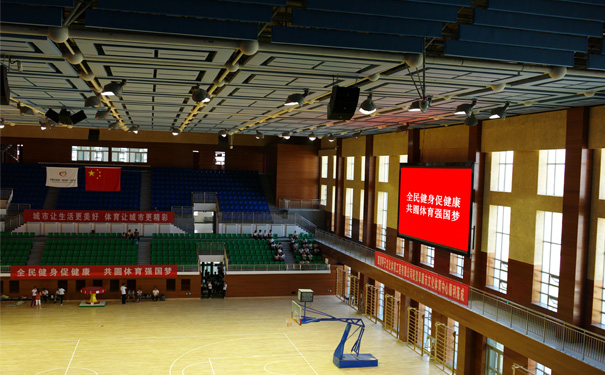 曼德阜康体育馆LED显示屏大屏幕系统